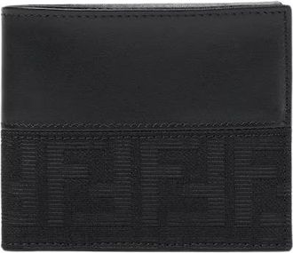 Fendi H26 Portemonnee - Heren - Portefeuilles - Zwart - ONE Size - Accessoires