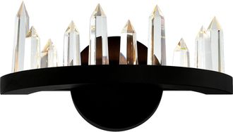 CWI Lighting Juliette LED Wall Sconce With Black Finish