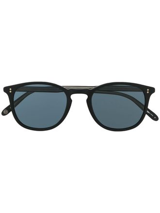 Garrett Leight Occhiali da sole Kinney - Nero