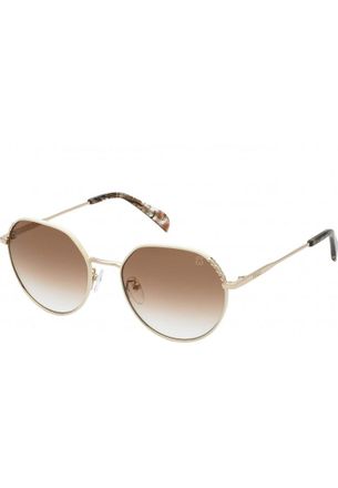 Tous Womens STO454-550F47 STO454 55 550F47 Sunglasses - Gold - One Size