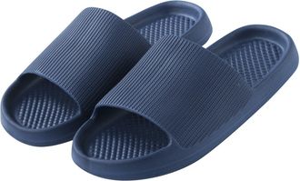 Generic Sliders Cloud Slippers Women Men Summer Soft Lightweight Slippers Cloud Slider Non-Slip Flip Flops with Thick Sole for Shower Bathroom Pool Beach Hous