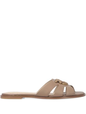 Pinko Love Birds sandals - Neutrals