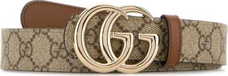 Gucci Beige Logo Buckle Reversible Belt