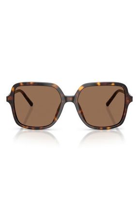 Dolce & Gabbana 55mm Square Sunglasses in Havana/dark Brown at Nordstrom