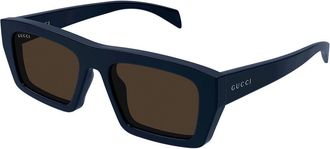 Gucci GG2020S 003 Mens Sunglasses Blue Size 54