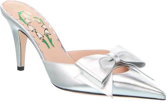 Valentino Vlogo Signature 85 Leather Mule