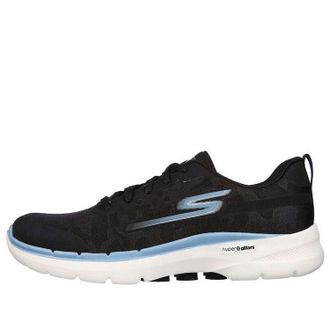 Skechers (WMNS) Skechers Go Walk 6 Black Blue White 124560-BKBL