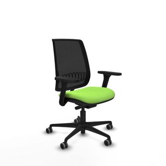 Piqueras y Crespo Silla De Oficina Piqueras Y Crespo Alares Negro Espuma Ergon&oacute;mica
