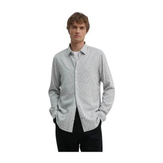 Joop Heren, Overhemden, Grijs, Maat: 4XL Katoen