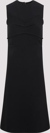 Max Mara Womens Sportmax Mirto Dress - Black Elastane - Size EU 38 (Womens)