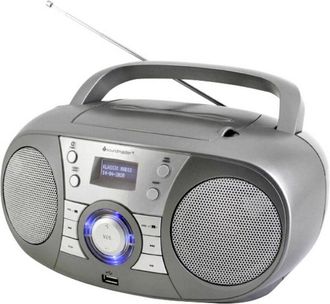 Soundmaster SCD1800TI Radio cd dab+, fm aux, Bluetooth, cd, usb Grigio