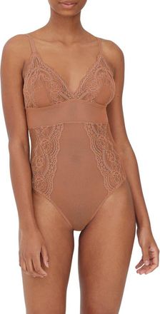 Skarlett Blue Unveil Lace Teddy in Gleam/boudoir at Nordstrom, Size X-Small