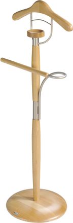 HERDASA Galán de noche de madera de haya natural 110x45x32 cm