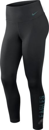 Nike Philadelphia Eagles Primetime One Nike Womens Dri-FIT NFL High-Rise Leggings in Black | 050L00A86-F4T