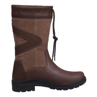 Requisite Dames Su&egrave;de Country Boots (Bruin)