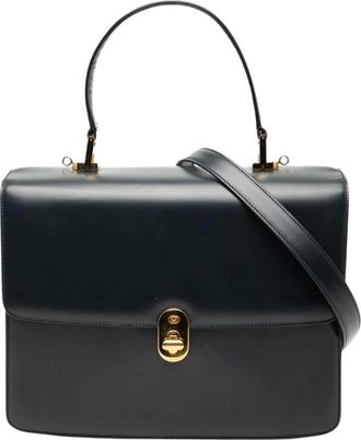 Gucci Borsa in Pelle Strutturata Pre-owned - - Pre-owned - Donna - Blu - ONE SIZE