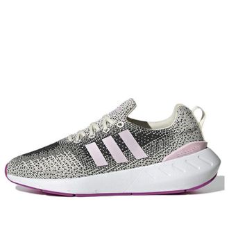 adidas (WMNS) adidas Swift Run 22 Cream Black Clear Pink GV7979