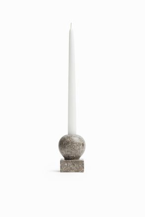 H&M Kerzenst&auml;nder aus Marmor - Grau
