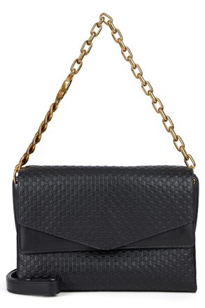 Gucci Black Logo Large Shoulder Bag