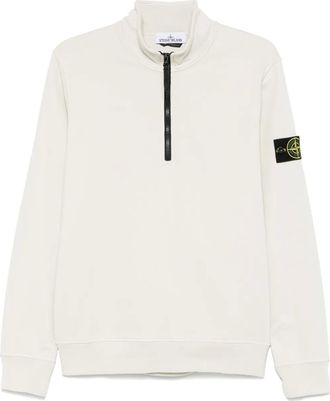 Stone Island Maglione con applicazione Compass - Toni neutri