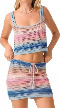 PQ Swim Coco Top In Pastel Blue