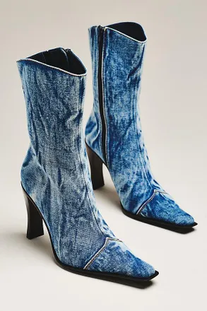 Jeffrey Campbell Be-Bold-2 Denim Boots