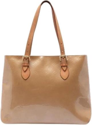 Louis Vuitton Pre-owned Brentwood Tote - Dames - Vintage Shopper - Bruin - ONE Size - Leer - Vintage