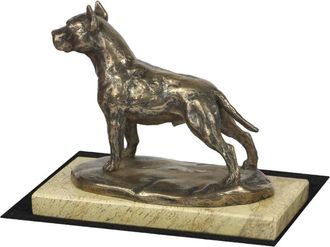 OEM American Staffordshire Terrier, Amstaff, Amstaf - Estatuilla De Perro, Figura De Silueta De Perro, Trofeo Para Una Exposici&oacute;n Canina De La Marca Art-d