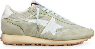 Golden Goose Low-Profile Star Detail Textured Sole Sneakers