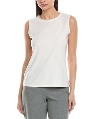 Karl Lagerfeld Karl Lagerfeld Bead Neck Blouse