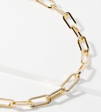Simons Womens Oversized-link necklace