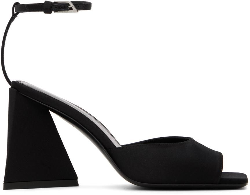 シューズ・サンダルその他 THE ATTICO Woman Heeled sandals Black 236WS513E091 079 The Attico Outlet: Shoes woman - Black | The Attico heeled