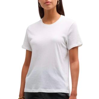 Enza Costa Womens Cashmere Loose Top In White
