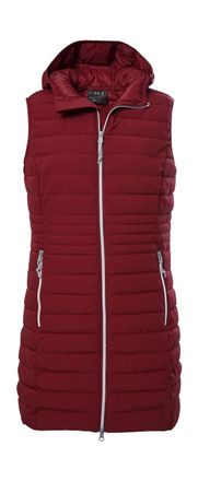 G.I.G.A. DX by killtec Steppweste GW 51 WMN QLTD VST, Damen, Gr. 34, rot (dunkelrot), Oberstoff: 100% Polyester, Futter: 100% Polyamid, Wattierung: 100% Polyester, G.I.G.A. 