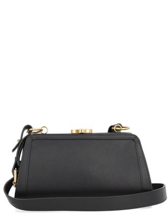 Vivienne Westwood Unisex Ascot Bag Black Cow Leather Shoulder