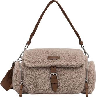 Marc O'Polo Crossbody tas - Dames - Tassen - Beige - Maat: ONE Size Zijde
