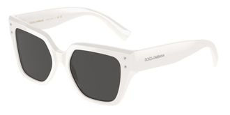 Dolce & Gabbana DG4471F Asian Fit 331287 Womens Sunglasses White Size 52
