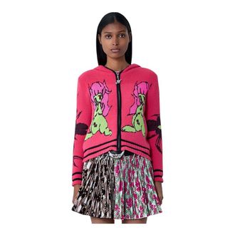 Chopova Lowena My Name Is Tiny Cardigan - Knitwear - Mujer - Rosa - S