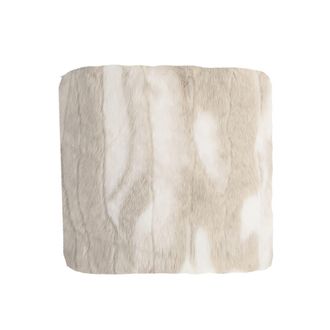 MX HOME Cojin imitaci&oacute;n piel beige