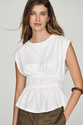 Pilcro Cotton Waisted Muscle Tee