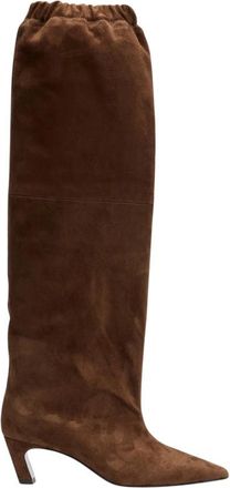 Ash Victoria Over-the-Knee Boot - Dames - Hoge Laarzen - Bruin - 40 EU - Leer - Schoenen
