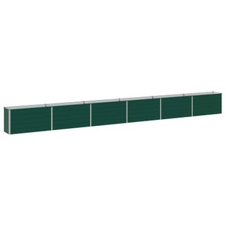 vidaXL Cama De Jard&iacute;n Elevada Verde 600 X 40 X 55 Cm Vidaxl
