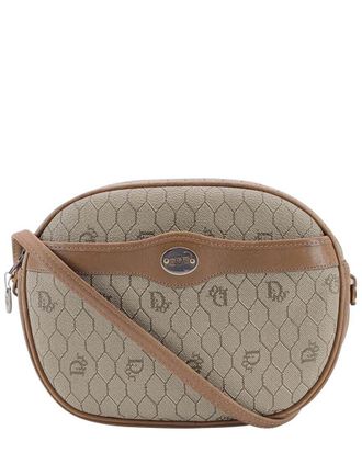 Dior Beige Cotton Shoulder Bag (Authentic Pre-Loved)