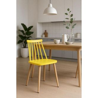 Regalos Miguel Sillas Comedor - Silla Bik - Amarillo