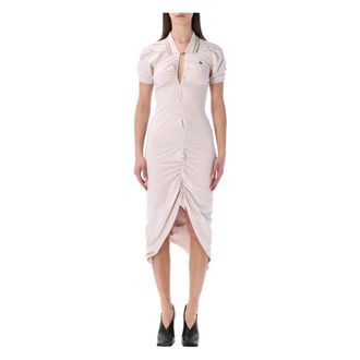 Vivienne Westwood Midi Dresses, female, Purple, Size: XS Pulling Dress