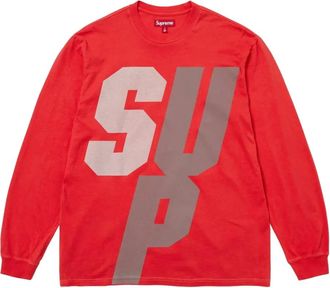 SUPREME T-shirt a maniche lunghe - Rosso