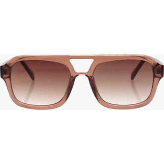 Reality Eyewear Runway Sunglasses in Mocca at Nordstrom