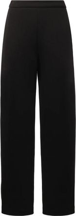 Max Mara Wide Broeken - Dames - Wijde Broeken - Zwart - M - Broeken