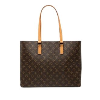 Louis Vuitton Pre-owned Tote Bags, female, Brown, Size: ONE SIZE Pre-owned The Luco Tote Bag