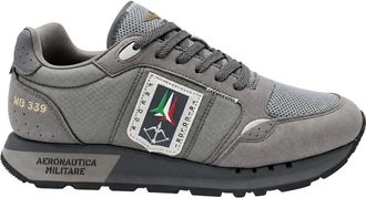 Aeronautica Mb339 Sneakers - Heren - Schoenen - Grijs - Maat: 45 EU Su&egrave;de